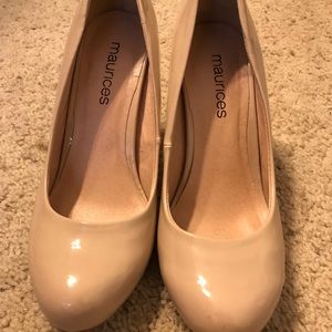 Like new nude heels.
